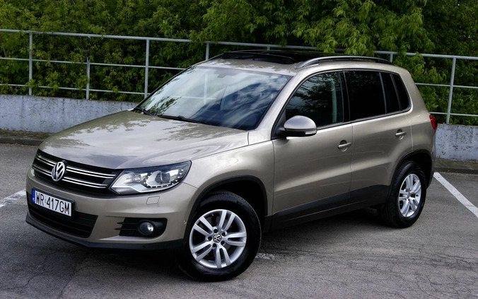 Volkswagen Tiguan cena 54800 przebieg: 211938, rok produkcji 2012 z Radom małe 781